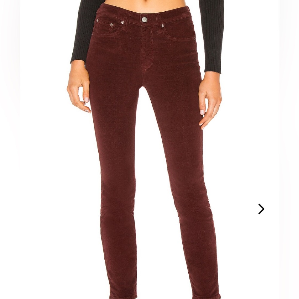 Lovers & Friends MASON CORDUROY HIGH-RISE SKINNY JEAN